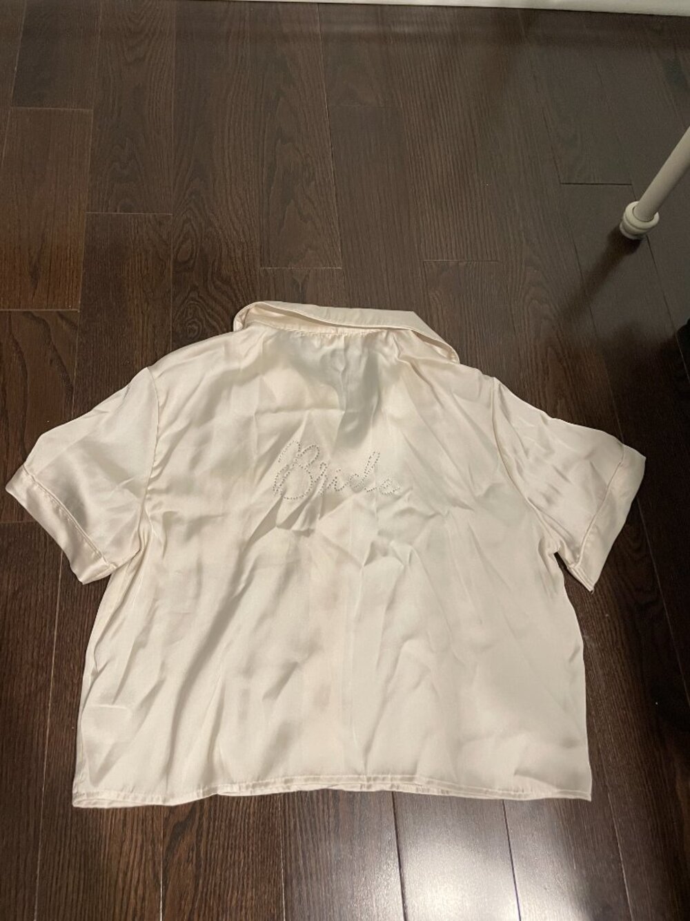 Primark Bride Satin Pajama Set with Rhinestone Lettering - Picture 9 of 12